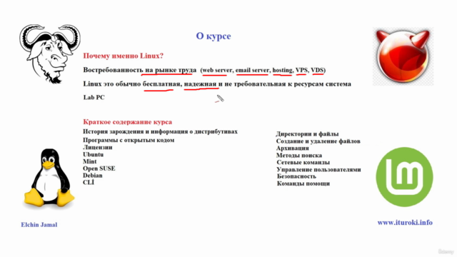Linux essentials – полный видеокурс – Screenshot 2