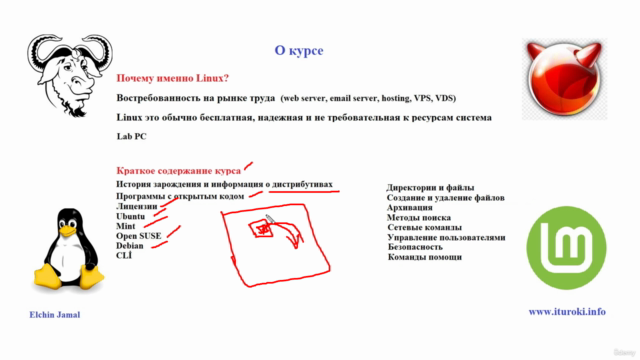 Linux essentials – полный видеокурс – Screenshot 4