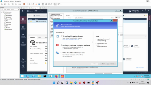 Checkpoint Threat Prevention – Screenshot 1