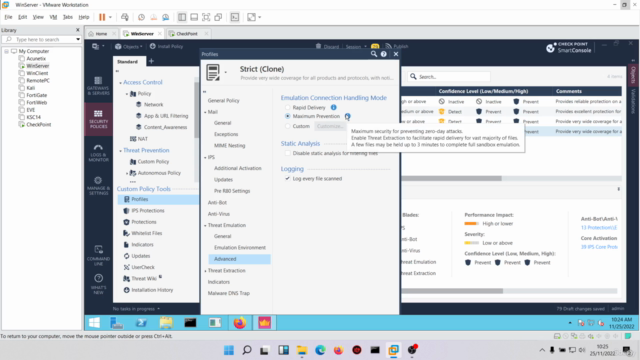 Checkpoint Threat Prevention – Screenshot 3