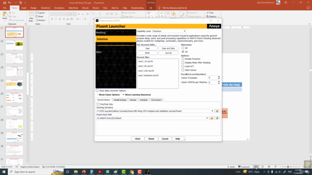 CFD analysis of ONERA M6 wing - Part 3 CFD and validation – Screenshot 1