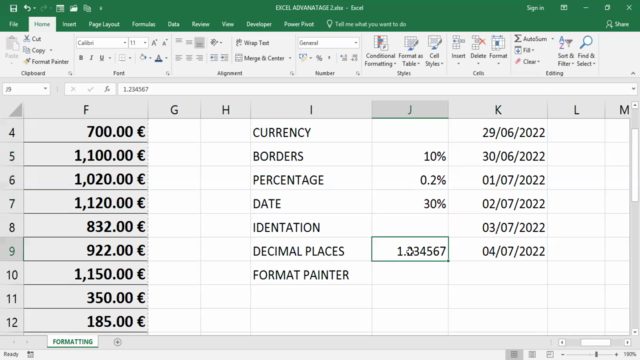 The Excel Advantage - Basic to Advanced Microsoft Excel – Screenshot 4