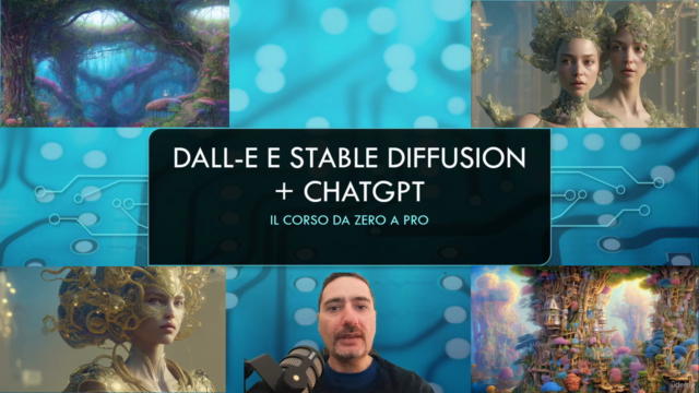 DALL-E, Stable Diffusion + chatGPT. Il corso da zero a PRO. – Screenshot 3