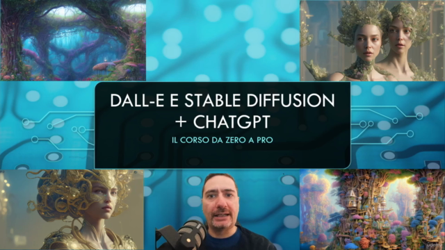 DALL-E, Stable Diffusion + chatGPT. Il corso da zero a PRO. – Screenshot 4