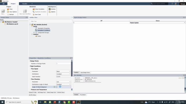 Introduction to Fluent Aero package – Screenshot 3