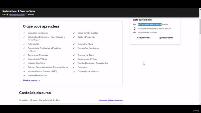 Matemática para Concursos – Screenshot 2