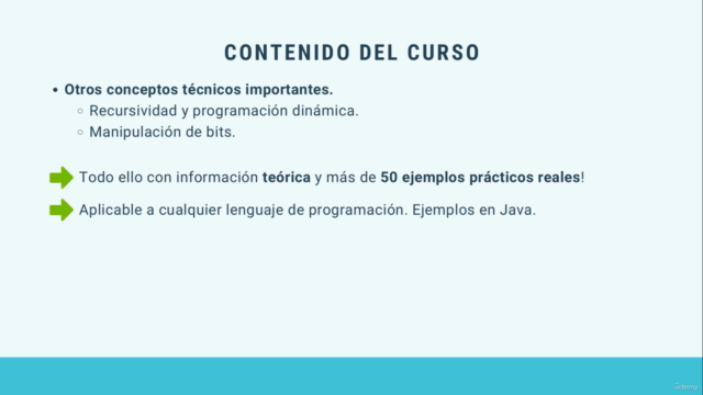 Algoritmos, Estructuras de Datos y Entrevistas Programación – Screenshot 2