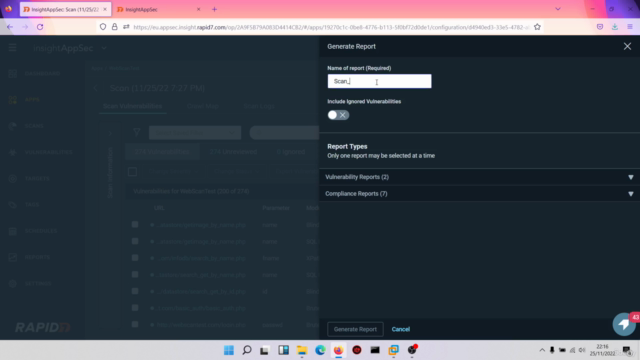 Vulnerability Assessment – Screenshot 3