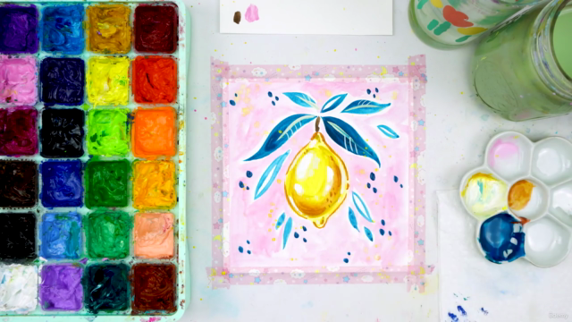 How to Paint Juicy Fruits! Loose Gouache Painting Guide – Screenshot 1
