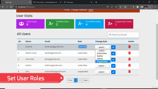Advanced MERN Stack Authentication – Screenshot 3