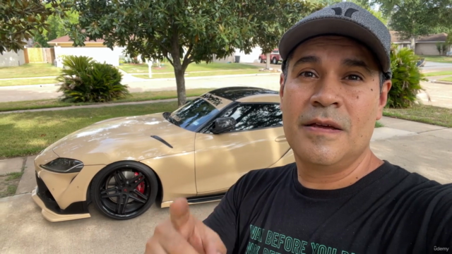 How to Vinyl Wrap a Sport Car at your Garage - Supra Mk5 – Screenshot 3