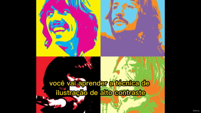 Desenho de rosto fácil com a técnica alto contraste – Screenshot 1