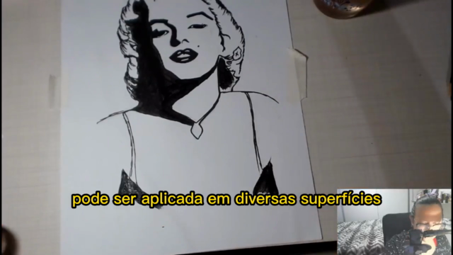Desenho de rosto fácil com a técnica alto contraste – Screenshot 4