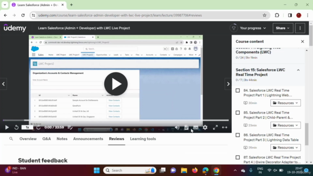 Learn Salesforce (Admin + Developer) with LWC Live Project – Screenshot 4