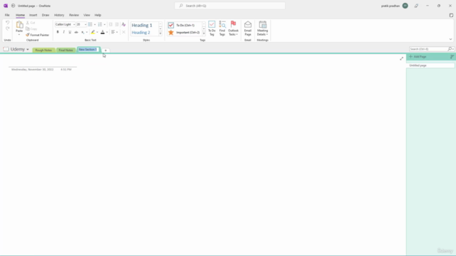 Learning OneNote from Scratch - Screenshot_02