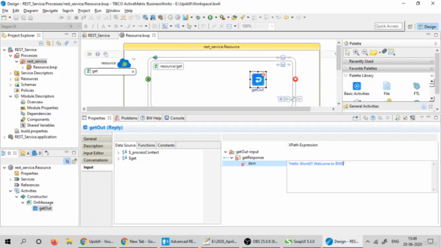 TIBCO BusinessWorks v6 / ContainerEdition RealTime Tutorials – Screenshot 2