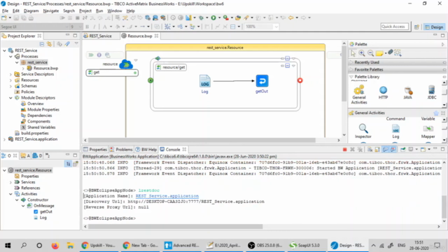 TIBCO BusinessWorks v6 / ContainerEdition RealTime Tutorials – Screenshot 4