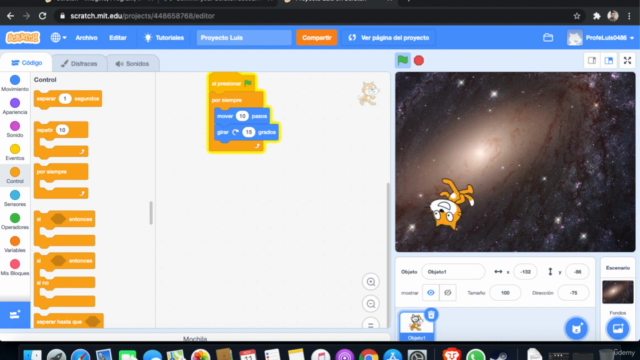 Aprende Scratch de manera fácil y divertida – Screenshot 1