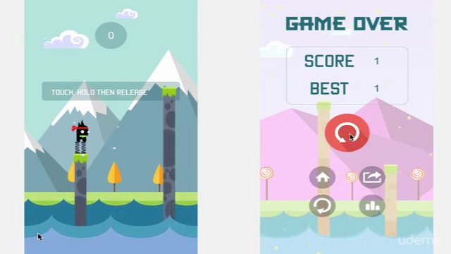 Publish your own Spring Ninja* game for iPhone and Android – Screenshot 4