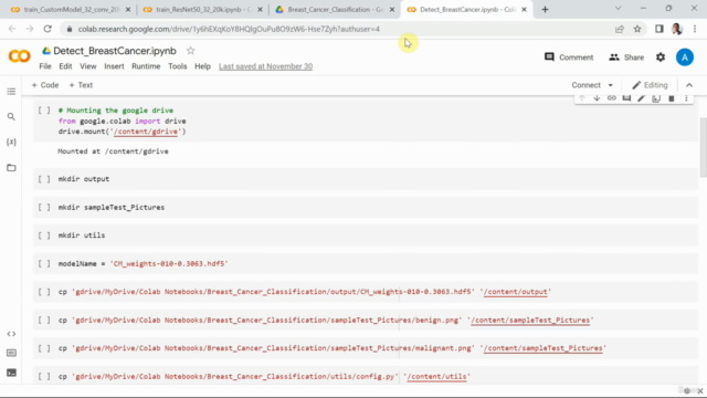 Data Science: CNN & OpenCV: Breast Cancer Detection – Screenshot 4
