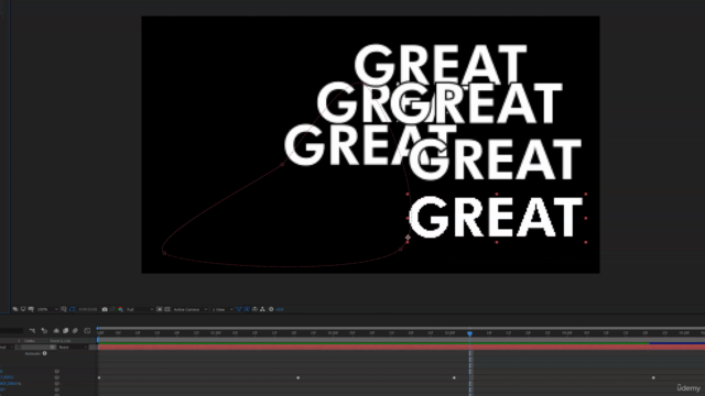 Kinetic Typography Animation in After Effects – Screenshot 4