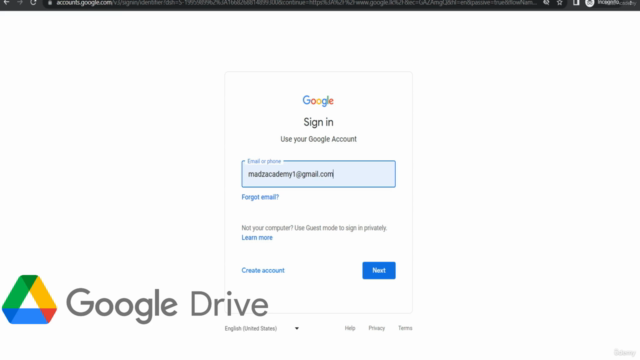 Getting Started with Google Drive – Screenshot 1