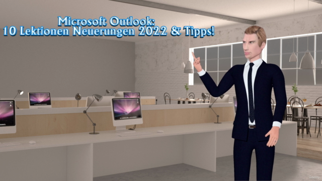 Microsoft Outlook: 10 Lektionen Neuerungen 2022 & Tipps! – Screenshot 1