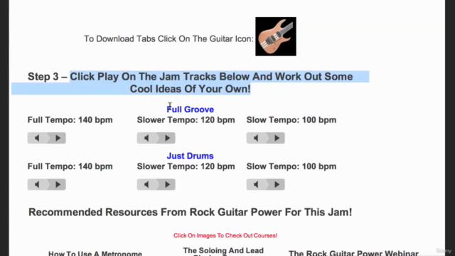 Rock Guitar Power - The Guitar Pro Jam – Screenshot 2