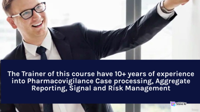 Certificate Course in Pharmacovigilance Aggregate Reporting – Screenshot 2