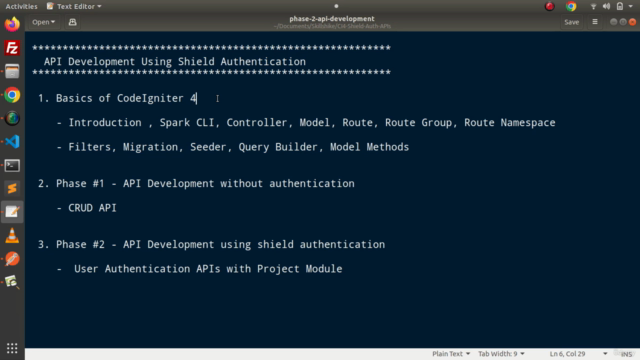 CodeIgniter 4 APIs Development Using Shield Authentication – Screenshot 1