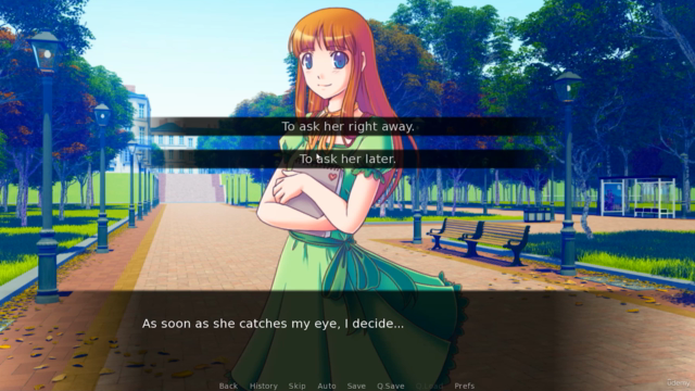 Sıfırdan Görsel Roman (Visual Novel) Yapın – Screenshot 1