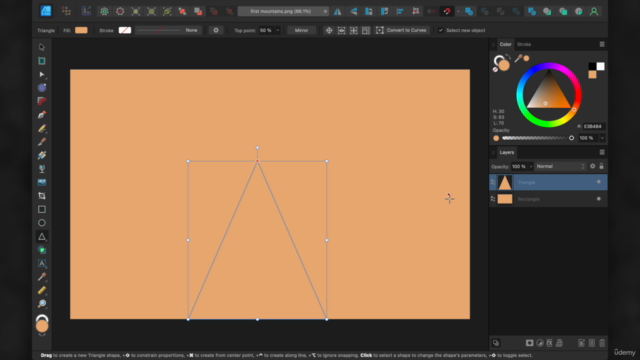 Affinity Designer for Beginners | Updated for Version 2 – Screenshot 1