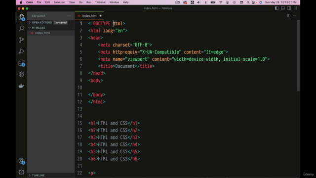 HTML CSS Web Development for Complete Beginners - Screenshot_01
