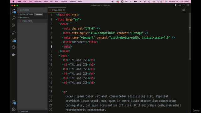 HTML CSS Web Development for Complete Beginners - Screenshot_03