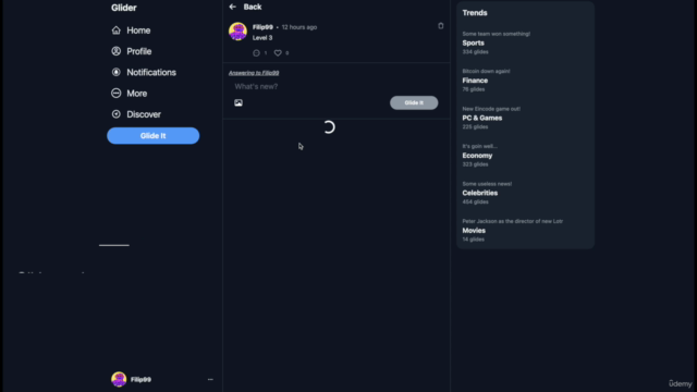 Solid JS & Firebase - Complete Guide to X(Twitter) Clone – Screenshot 3