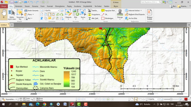 ArcGIS Sıfırdan Fiziki Harita Yapımı Kursu – Screenshot 4