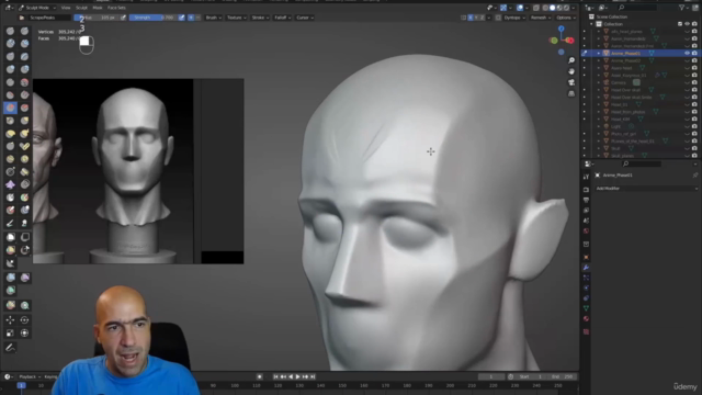 Head anatomy and sculpting exercises course - Screenshot_03