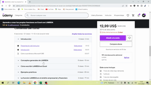 Aprende a crear tus propias funciones en Excel con LAMBDA – Screenshot 2