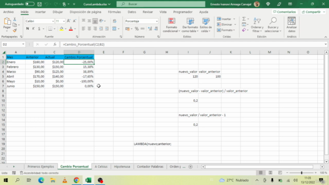 Aprende a crear tus propias funciones en Excel con LAMBDA – Screenshot 3