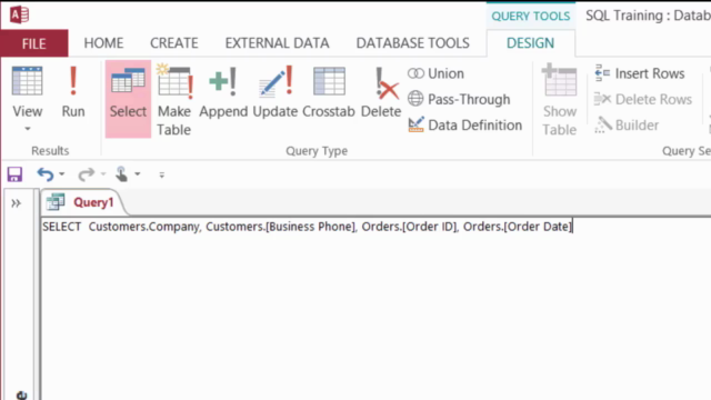 Microsoft Access SQL: SQL for Non-Programmers - Screenshot_02