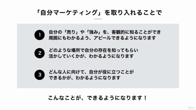 はじめての自分マーケティング~「あなた」という商品を知り、効果的に伝えていく方法~ – Screenshot 2
