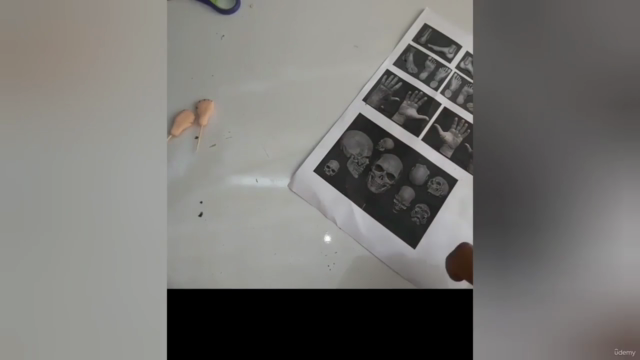 Curso Faça Rostos em Biscuit Caricaturas Para Iniciantes 3d – Screenshot 1