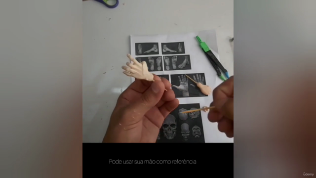 Curso Faça Rostos em Biscuit Caricaturas Para Iniciantes 3d – Screenshot 2