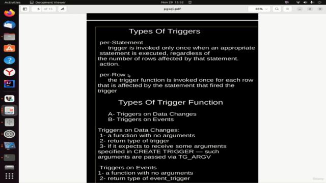 Postgresql PL/PGSQL Triggers – Screenshot 3