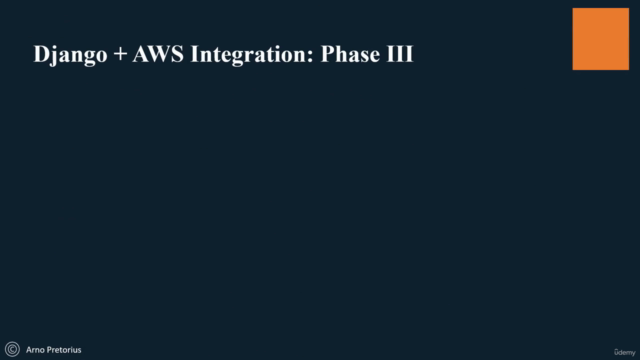 Python Django for AWS Development - Mastery course - Part 1 – Screenshot 3