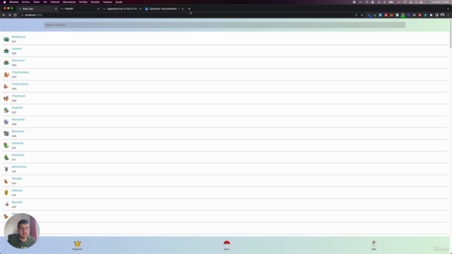 Crea una Pokédex con React.js y TypeScript – Screenshot 2