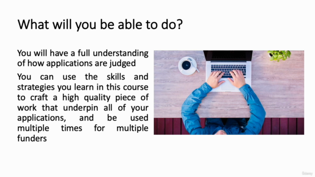 Advanced Grant Writing: Understanding What A Funder Wants – Screenshot 3