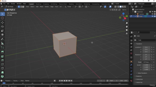 3D Isométrique sur Blender pour débutant - Atelier 1 – Screenshot 1