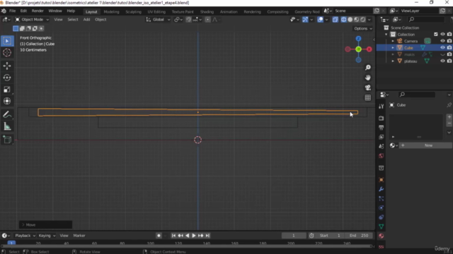 3D Isométrique sur Blender pour débutant - Atelier 1 – Screenshot 4