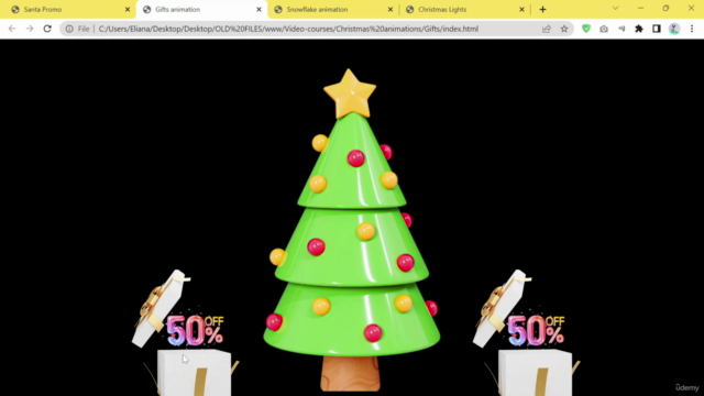 Christmas animations with CSS Only - Screenshot_02